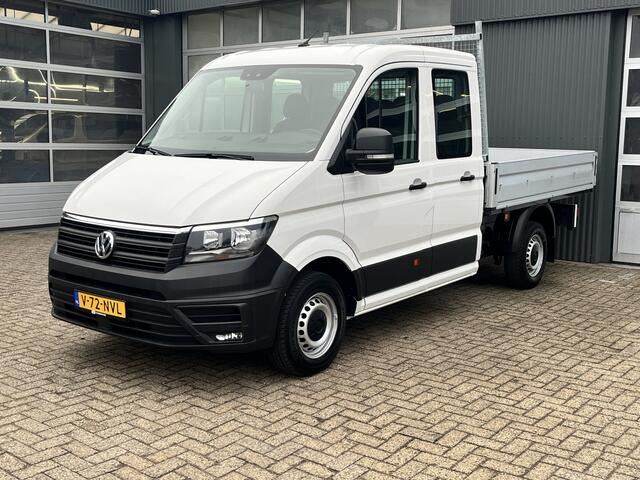 Volkswagen CRAFTER 35 2.0 TDI DC Open laadbak Airco Cruise controle Pick-up Euro 6 Parkeerhulp achter evt 3000kg trekgewicht 6 persoons p-up bakwagen open laadbak Pritsche