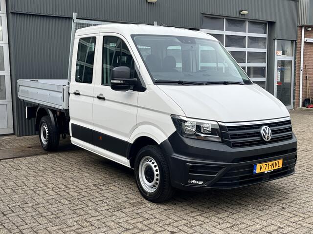Volkswagen CRAFTER 35 2.0 TDI DC Open laadbak Airco Cruise controle Pick-up Euro 6 Parkeerhulp achter evt 3000kg trekgewicht 6 persoons p-up bakwagen open laadbak Pritsche