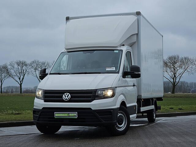 Volkswagen CRAFTER 35 2.0 TDI L4 Trendline Bakwagen Laadklep Lat-om-Lat Betimmerd Spoiler Zijdeur Euro6 140Pk Bpm-Vrij!