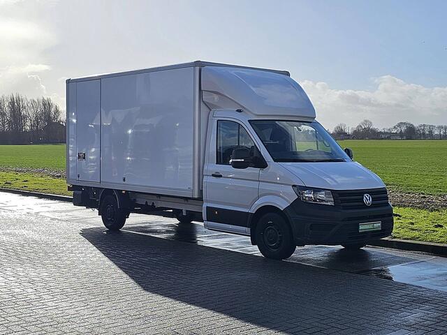 Volkswagen CRAFTER 35 2.0 TDI Bakwagen Laadklep Airco Zijdeur Spoiler Lat-om-Lat Betimmerd CruiseControl Carplay 140Pk Euro6!