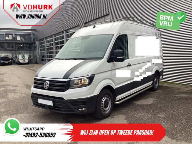 Volkswagen CRAFTER 2.0 TDI 140 pk DSG Aut. L3H3 EXPORT Carplay/ Imperiaal/ Airco/ Navi/ Cruise/ Camera/ Sidebars