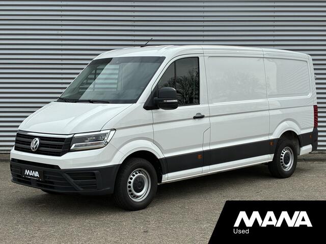 Volkswagen CRAFTER 2.0TDI 140PK L3H2 Automaat LED Standkachel Cruise Carplay Trekhaak Stoelverwarming Stuurwielverwarming