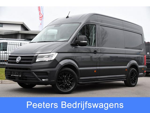 Volkswagen CRAFTER 35 2.0 TDI L3H3 Highline PB Edition Adaptieve Cruise, Camera, Carplay, LED, Clima, Stoelverwarming, 177pk, Automaat, Leder, Uniek!