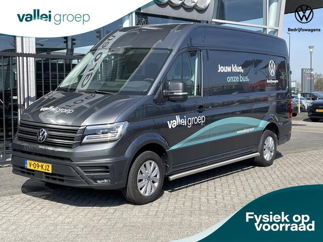 Volkswagen CRAFTER 35 Exclusive L3H3 140 pk Automaat BPM vrij | 3-Zits | Led | ACC | Trekhaak | Navigatie | Camera | DAB+ | Stoelverwarming | Stuurverwarming | Voorruitverwarming