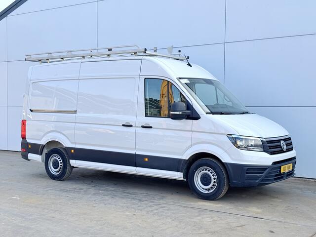 Volkswagen CRAFTER 2.0 TDI 140 PK Imperiaal Glasresteel Glastransporter L3H3 Camera Carplay Airco Cruise control Glaszetter