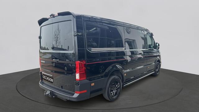 Volkswagen CRAFTER 35 2.0 TDI L3H2 Exclusive Hero Edition, Leder,betimmering,trekhaak,Chaffeursstoel met massage,stuurverwarming Voorruitverwarming
