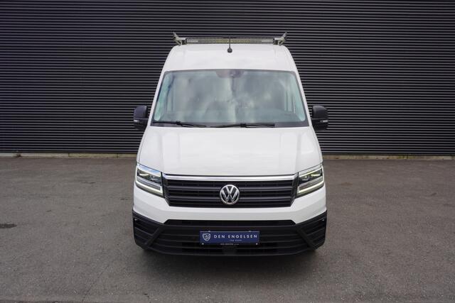 Volkswagen CRAFTER 180pk L4H3/L3H2 LED Imperiaal werkplaats inrichting Cruise control Trekhaak Camera