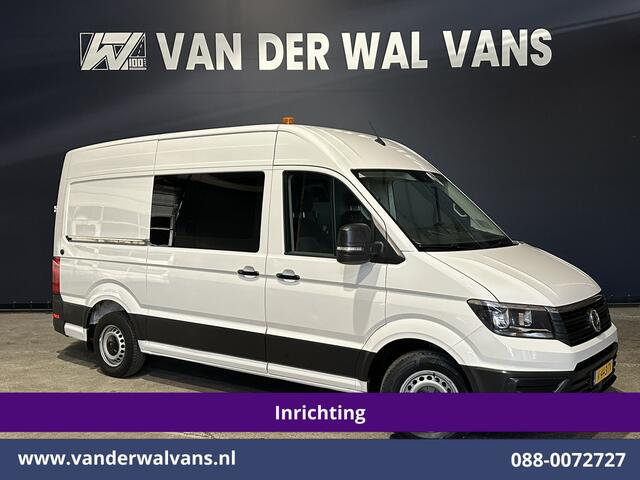 Volkswagen CRAFTER 2.0 TDI 141pk L3H3 L2H2 Inrichting Euro6 Airco | Camera | Apple Carplay | 3000kg Trekhaak | Cruisecontrol Android Auto, Chauffeursstoel, Parkeersensoren