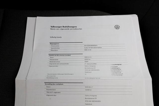 Volkswagen CRAFTER 35 2.0 TDI 177pk L4H3 (L3H2) Trendline Navi/Camera Laadklep 500kg 10-2020