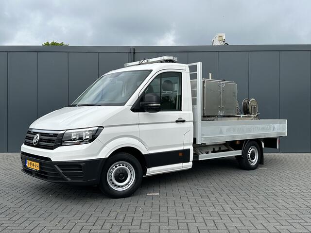Volkswagen CRAFTER 35 2.0 TDI 177 PK / DSG AUTOMAAT / 1e EIG. / PICK UP / HOGEDRUKSPUIT OPBOUW / REINIGINGSVOERTUIG / 3 TONS TREKHAAK