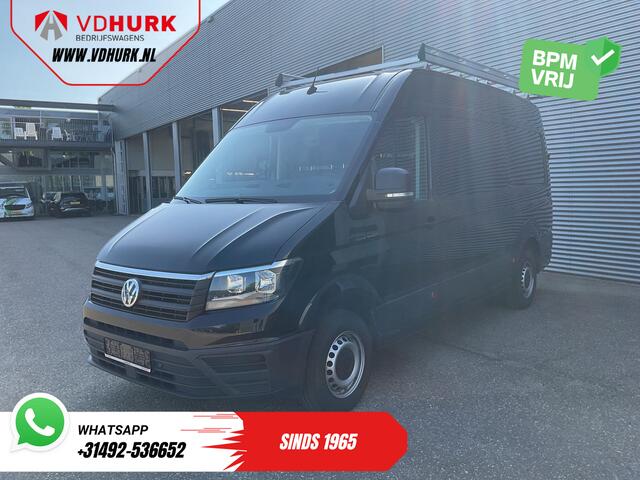 Volkswagen CRAFTER 2.0 TDI 180 pk DSG Aut. L3H3 Carplay/ Gev.Stoel/ 270Gr.Deuren/ Navi/ Imperiaal+Ladder/ Camera/ Cruise/ PDC