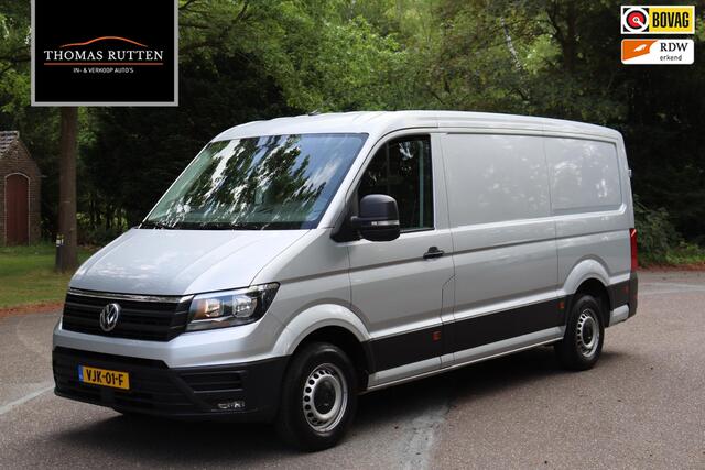 Volkswagen CRAFTER 35 2.0 TDI L3H1 Highline 2017 | Trekhaak | Parkeersensoren | Elektrische Ramen | Cruise Control | Boekjes | Standkachel | 2 Sleutels | Alarm Klasse 3 | Stuurwiel Bediening