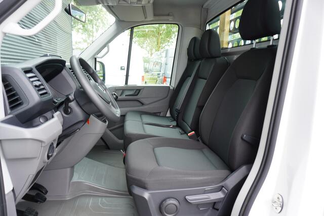 Volkswagen CRAFTER 180pk Dubbellucht 3-Zijdige kipper Trekhaak Navigatie Apple Airco carplay Tipper