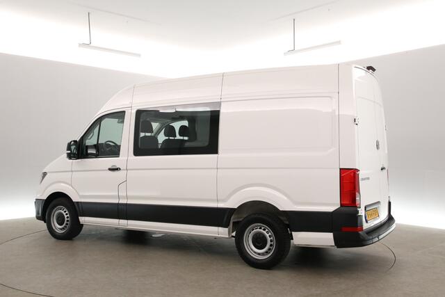 Volkswagen CRAFTER 2.0 TDI 140PK L3H3 | DC | 6 Zits | 3000kg Trekgew. | Airco | Cruise | Camera | Carplay | Parkeersens.