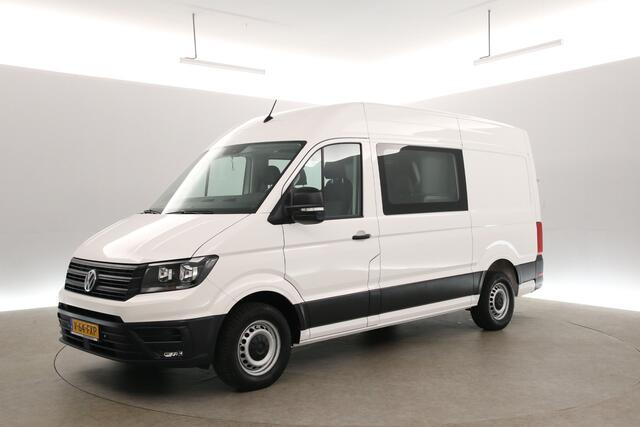 Volkswagen CRAFTER 2.0 TDI 140PK L3H3 | DC | 6 Zits | 3000kg Trekgew. | Airco | Cruise | Camera | Carplay | Parkeersens.