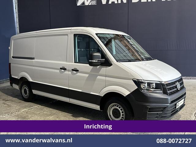 Volkswagen CRAFTER 2.0 TDI L3H2 L2H1 Inrichting Euro6 Airco | Apple Carplay | Trekhaak | Parkeersensoren Android Auto, Bijrijdersbank
