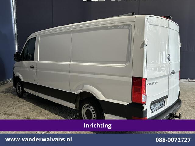Volkswagen CRAFTER 2.0 TDI L3H2 L2H1 Inrichting Euro6 Airco | Apple Carplay | Trekhaak | Parkeersensoren Android Auto, Bijrijdersbank