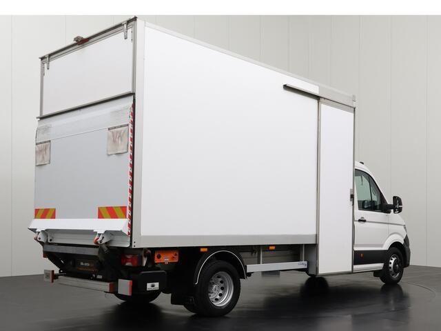 Volkswagen CRAFTER 2.0TDi 177PK Automaat Bakwagen+Laadklep | Zijdeur | Navigatie | Camera | 3-Zits | Airco | Cruise