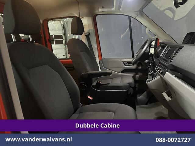 Volkswagen CRAFTER 2.0 177pk Pick Up Dubbele Cabine 3500kg Trekhaak Open Laadbak Euro6 Airco | 6-Zits | Camera | Navigatie | Apple Carplay Android Auto, Cruisecontrol, Chauffeursstoel