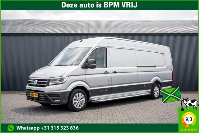 Volkswagen CRAFTER 2.0 TDI XL L5H3 | 177 PK | Rijplaten | Automaat | LED | Camera | Carplay | Schuifdeur L+R | PDC | Trekhaak