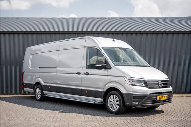 Volkswagen CRAFTER 2.0 TDI XL L5H3 | 177 PK | Rijplaten | Automaat | LED | Camera | Carplay | Schuifdeur L+R | PDC | Trekhaak