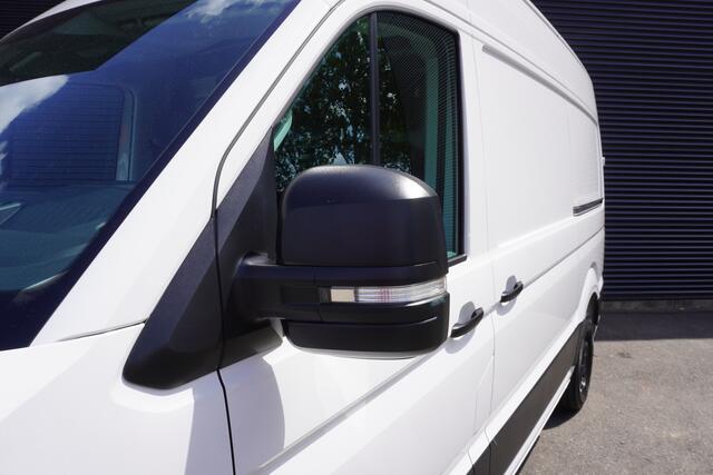 Volkswagen CRAFTER 180pk Automaat L3H3/L2H2 LED 2x Schuifdeur Standkachel Stoelverwarming Navigatie Apple Carplay Camera Parkeersensoren ACC Cruise control