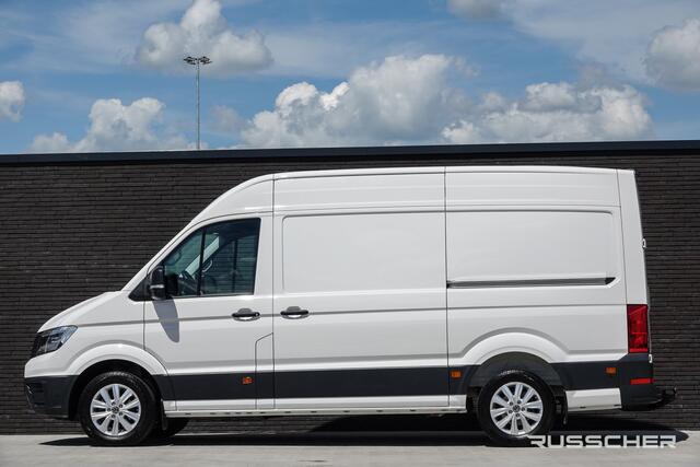 Volkswagen CRAFTER L3H3 | 177Pk Aut. | 35 | 2xSchuifdeur | Achteruitrijcamera | 17'' | Candy White