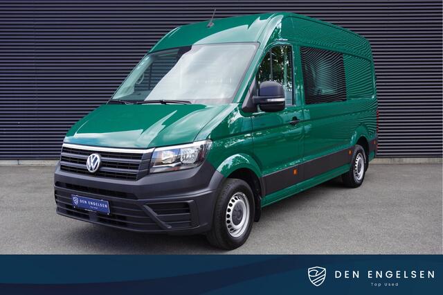 Volkswagen CRAFTER 140pk L3H3/L2H2 Dubbele cabine 7 persoons Apple carplay Airco kunstleder