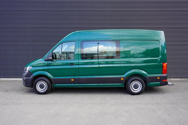 Volkswagen CRAFTER 140pk L3H3/L2H2 Dubbele cabine 7 persoons Apple carplay Airco kunstleder