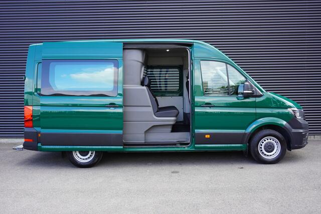 Volkswagen CRAFTER 140pk L3H3/L2H2 Dubbele cabine 7 persoons Apple carplay Airco kunstleder