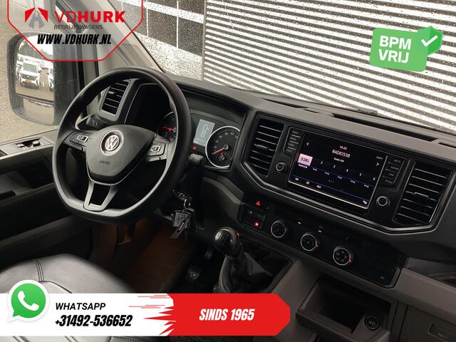 Volkswagen CRAFTER 2.0 TDI 175 pk L3H2 Gev.stoel/ 270Gr.deuren/ Flitsers/ Inrichting/ Carplay/ Cruise/ Camera/ PDC/ Airco