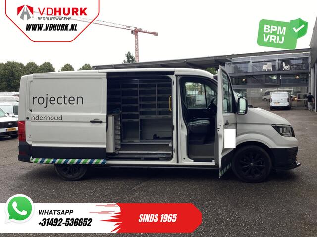 Volkswagen CRAFTER 2.0 TDI 175 pk L3H2 Gev.stoel/ 270Gr.deuren/ Flitsers/ Inrichting/ Carplay/ Cruise/ Camera/ PDC/ Airco