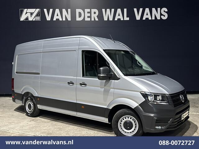 Volkswagen CRAFTER 2.0 TDI 141pk L3H3 L2H2 Euro6 Airco | Camera | Apple Carplay | Cruisecontrol | 3000kg Trekhaak Android Auto, Chauffeursstoel, Bijrijdersbank