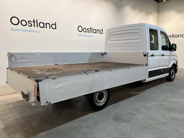 Volkswagen CRAFTER 35 2.0 TDI L4 DC Dubbel Cabine RWD 140 PK Open Laadbak / Euro 6 / Trekhaak 3.000 KG / Airco / Camera / CarPlay / Navigatie