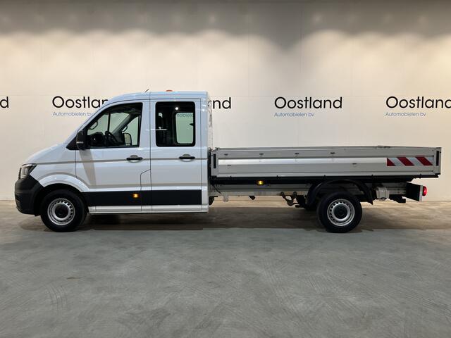 Volkswagen CRAFTER 35 2.0 TDI L4 DC Dubbel Cabine RWD 140 PK Open Laadbak / Euro 6 / Trekhaak 3.000 KG / Airco / Camera / CarPlay / Navigatie