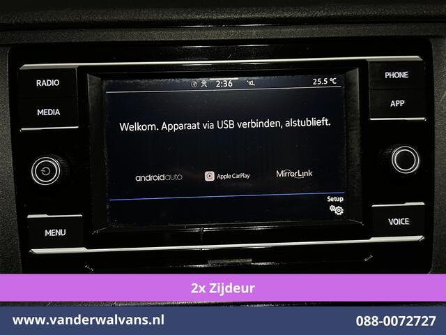 Volkswagen CRAFTER 2.0 TDI 141pk L4H3 L3H2 Euro6 Airco | 2x zijdeur | Camera | Apple Carplay | Android Auto Parkeersensoren, 3000kg trekvermogen, Bijrijdersbank