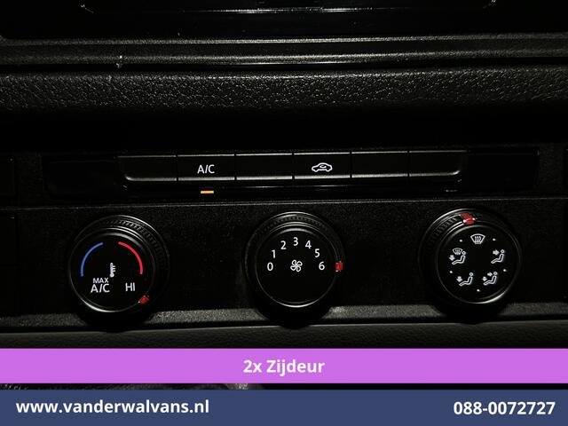 Volkswagen CRAFTER 2.0 TDI 141pk L4H3 L3H2 Euro6 Airco | 2x zijdeur | Camera | Apple Carplay | Android Auto Parkeersensoren, 3000kg trekvermogen, Bijrijdersbank