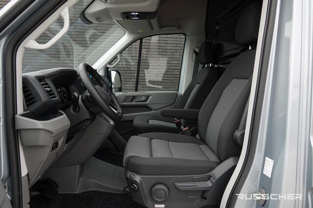 Volkswagen CRAFTER L3H3 | 2.0Tdi 140Pk Aut. | Nieuw Model | Stoel-Stoel | Achteruitrijcamera | LED | 17'' | Oyster Silver