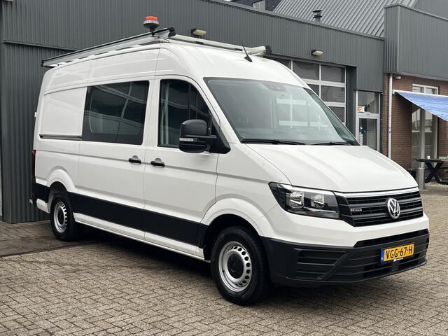 Volkswagen CRAFTER 2.0 TDI L3H3 4Motion 140pk Bpm vrij Werkplaats Omvormer Imperial Standkachel 3000kg trekgewicht 4X4 Vierwielaandrijving Kastinrichting Ladekasten 1e eigenaar Dealer onderhouden Euro 6 Imperial