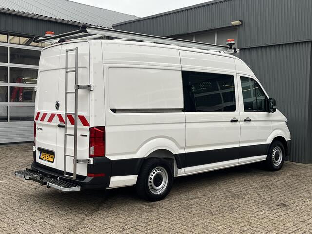 Volkswagen CRAFTER 2.0 TDI L3H3 4Motion 140pk Bpm vrij Werkplaats Omvormer Imperial Standkachel 3000kg trekgewicht 4X4 Vierwielaandrijving Kastinrichting Ladekasten 1e eigenaar Dealer onderhouden Euro 6 Imperial
