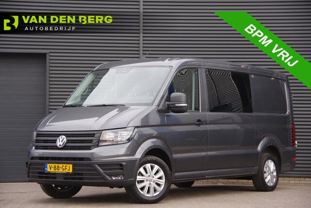 Volkswagen CRAFTER 2.0 TDI L3H2(L2H1) 177PK AUT. DC-6P, CAMERA, TREKHAAK, CRUISE, CARPLAY, AIRCO, PARKEERSENSOREN, DUBBELE CABINE, DUBBEL CABINE, NL AUTO, NAP