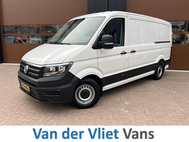 Volkswagen CRAFTER 35 2.0 TDI 141pk E6 L3 Comfortline Lease €422 p/m, Airco, Carplay, Navi, PDC, Bedrijfsinrichting, 2x Schuifdeur. Volledig onderhoudshistorie aanwezig