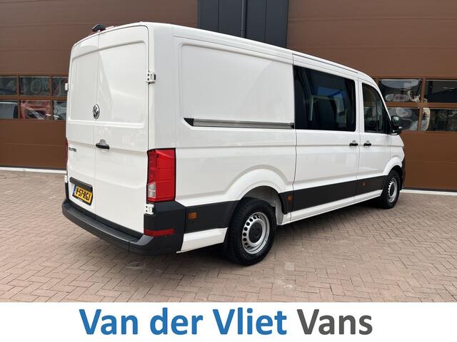 Volkswagen CRAFTER 35 2.0 TDI 141pk E6 L3 Comfortline Lease €422 p/m, Airco, Carplay, Navi, PDC, Bedrijfsinrichting, 2x Schuifdeur. Volledig onderhoudshistorie aanwezig