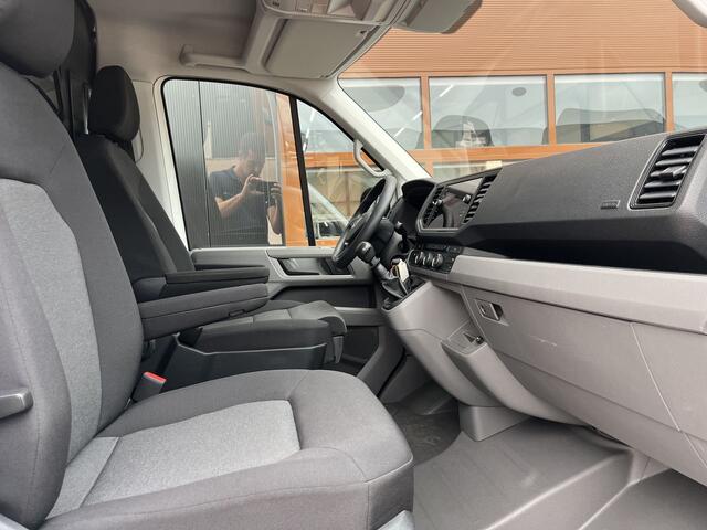 Volkswagen CRAFTER 35 2.0 TDI 141pk E6 L3 Comfortline Lease €422 p/m, Airco, Carplay, Navi, PDC, Bedrijfsinrichting, 2x Schuifdeur. Volledig onderhoudshistorie aanwezig
