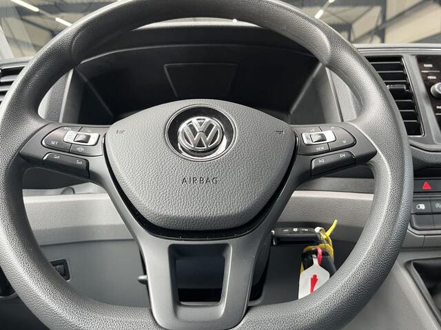 Volkswagen CRAFTER 35 2.0 TDI 141pk E6 L3 Comfortline Lease €422 p/m, Airco, Carplay, Navi, PDC, Bedrijfsinrichting, 2x Schuifdeur. Volledig onderhoudshistorie aanwezig