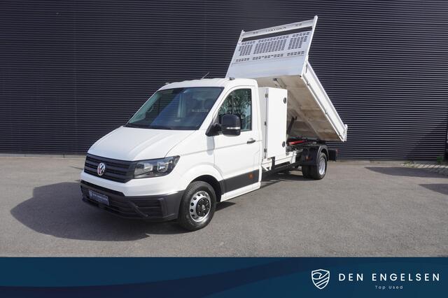 Volkswagen CRAFTER 163pk Automaat Kipper Dubbellucht N1 Cruise control Apple Carplay Camera 3500kg Trekgewicht Trekhaak