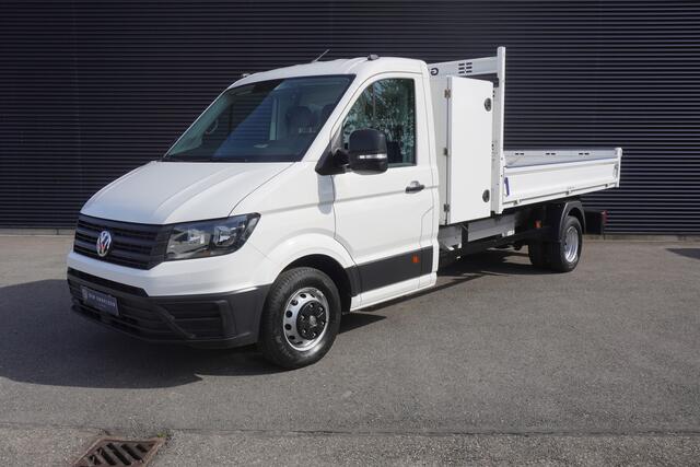 Volkswagen CRAFTER 163pk Automaat Kipper Dubbellucht N1 Cruise control Apple Carplay Camera 3500kg Trekgewicht Trekhaak