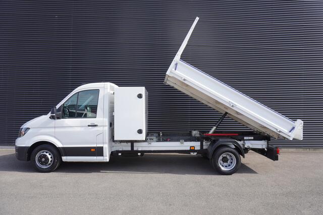 Volkswagen CRAFTER 163pk Automaat Kipper Dubbellucht N1 Cruise control Apple Carplay Camera 3500kg Trekgewicht Trekhaak