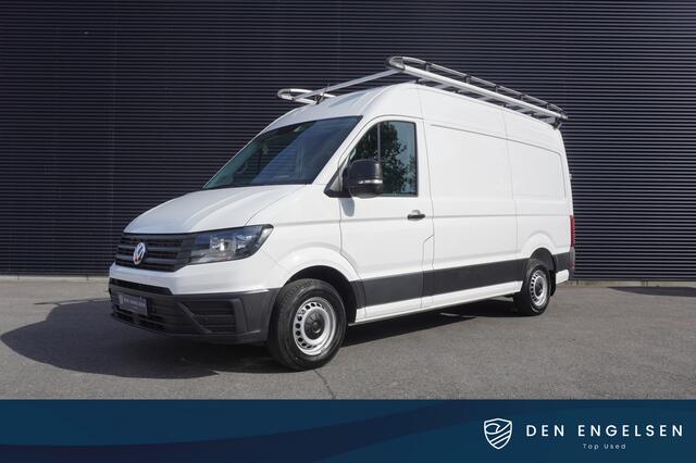 Volkswagen CRAFTER 140pk L3H3/L2H2 Apple carplay Cruise control Airco Imperiaal Parkeersensoren 3-Zits