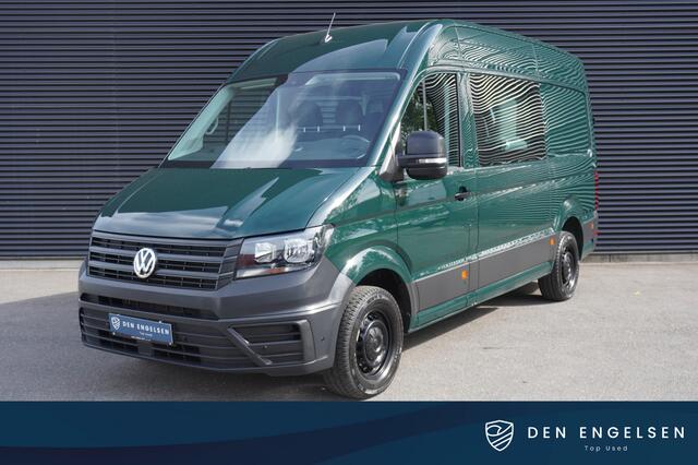 Volkswagen CRAFTER 140pk L3H3/L2H2 Dubbele cabine 6 persoons Apple Carplay Trekhaak Camera Parkeersensoren Cruise control Stoelverwarming